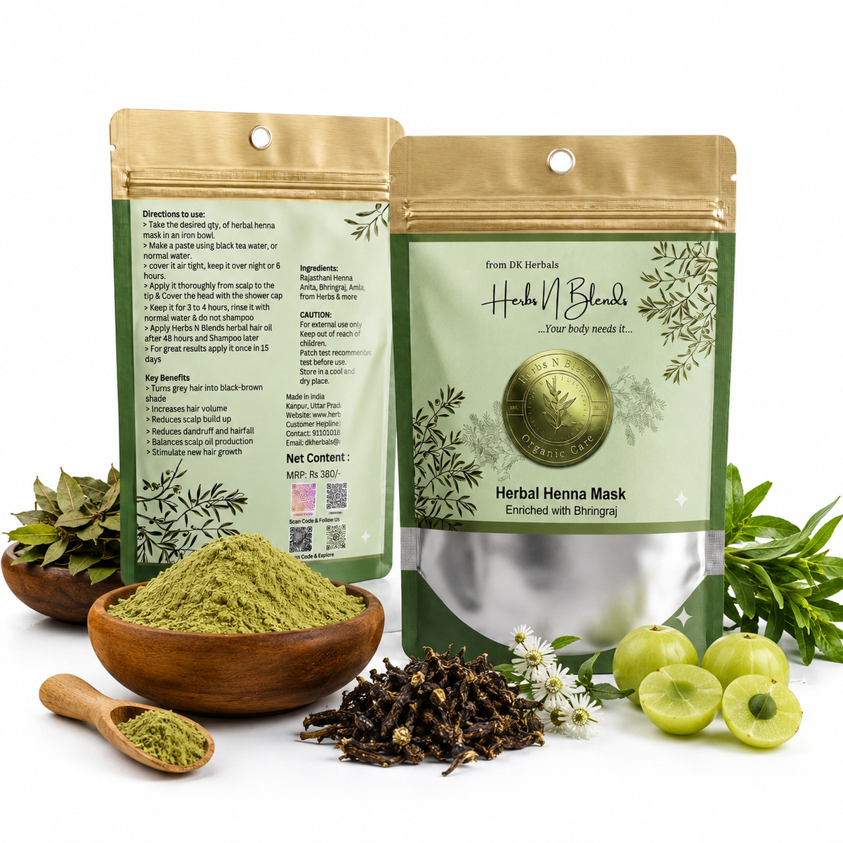 Herbal Henna Hair Mask