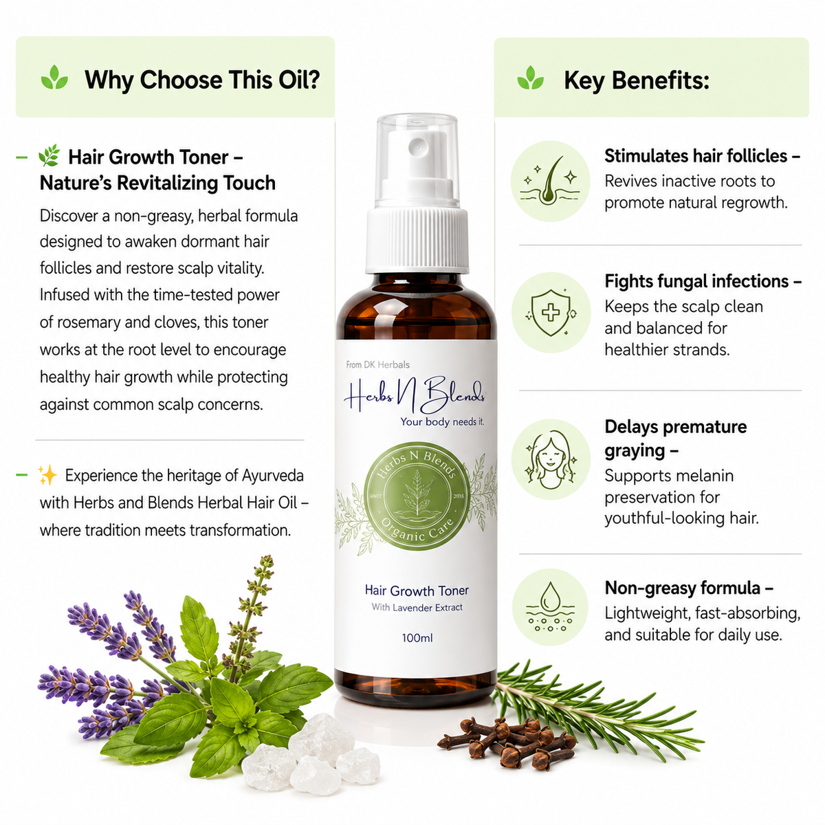 Herbal Hair Growth Toner